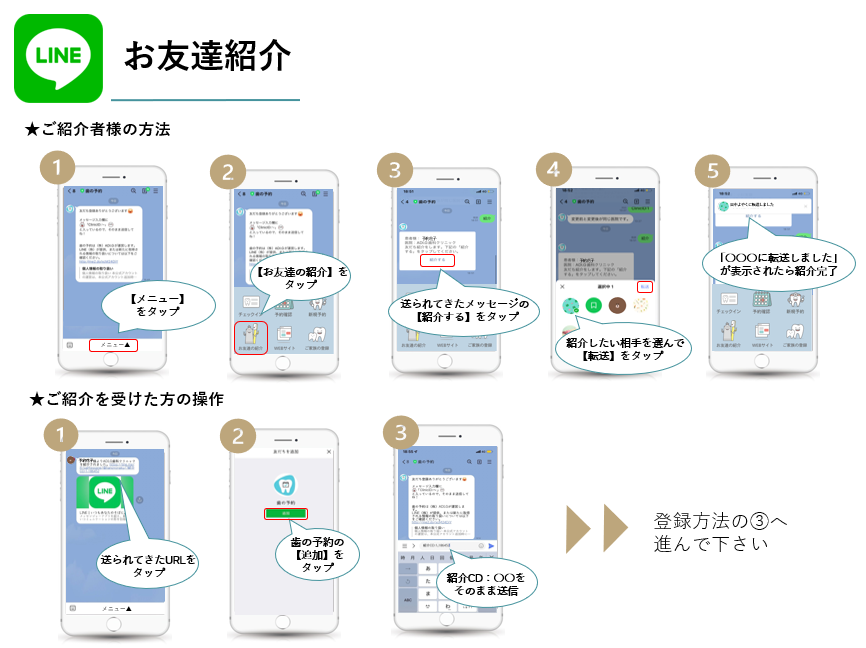 LINE登録３